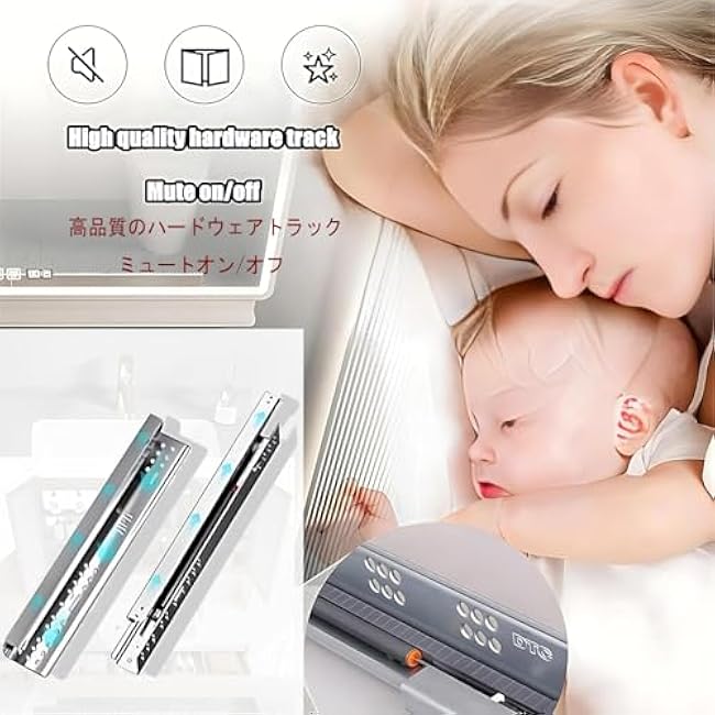 Bathroom Vanity with Sink Set, Solid Wood Frame Bathroom Storage Cabinet with Drawers and Smart LED Mirror CabinetGrey A,140cm/55in