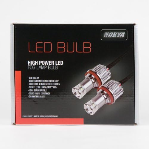 Nokya Hi-power 9006 (Hb4) LED Fog Light Bulb - 6000K