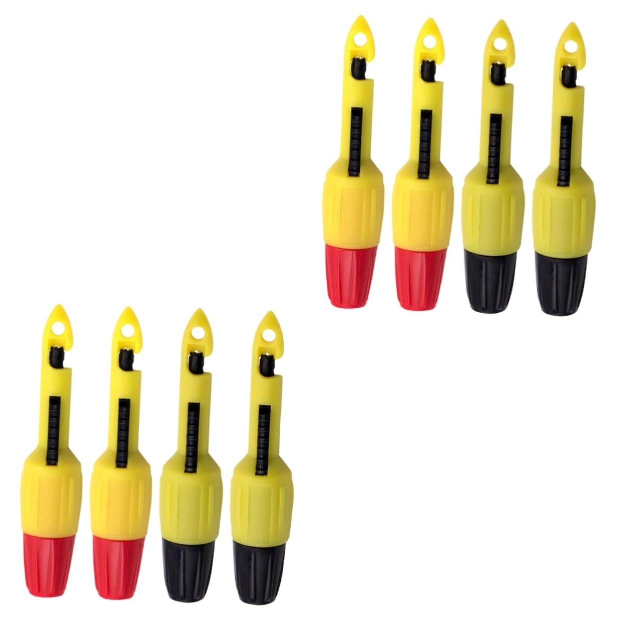 SHINEOFI 2 Ensembles Aiguilles De Test Isolées Pour Multimètre Outils De Automobile Probe De De Circuit Electrique Accessoires De Réparation Efficaces 4 Pièces * 2
