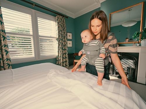 Ergobaby Omni Classic Baby Carrier for Newborn to Toddlers 0-48 Months (7-45 lbs) - 4-Position Breathable Mesh Baby Carrier with Ergonomic Support - Soft Olive by Ergobaby - Image 2