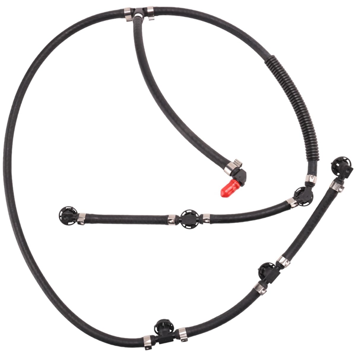for Mercedes-Benz, OM642 V6 Tuyau de Retour de Carburant d'huile 6420703032 6420701332 6420701932 6420705532 Conduite de Retour de Carburant