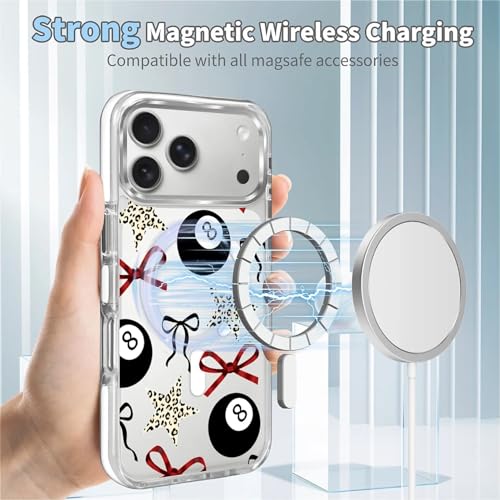 Coque iPhone 17 Pro Max compatible Magsafe antichoc rigide imprimé - 5