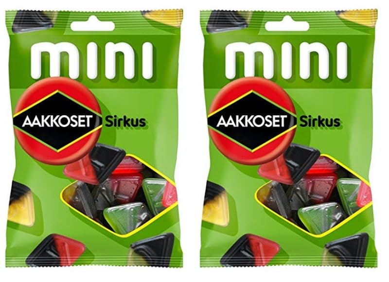 Malaco Aakkoset Sirkus Mini Gummy 2 Pack of 120g miniatura 1