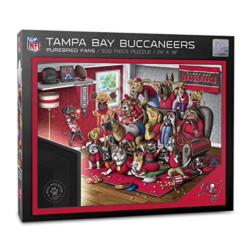 Image of YouTheFan NFL Purebred Fans 500pc Puzzle - A Real Nailbiter