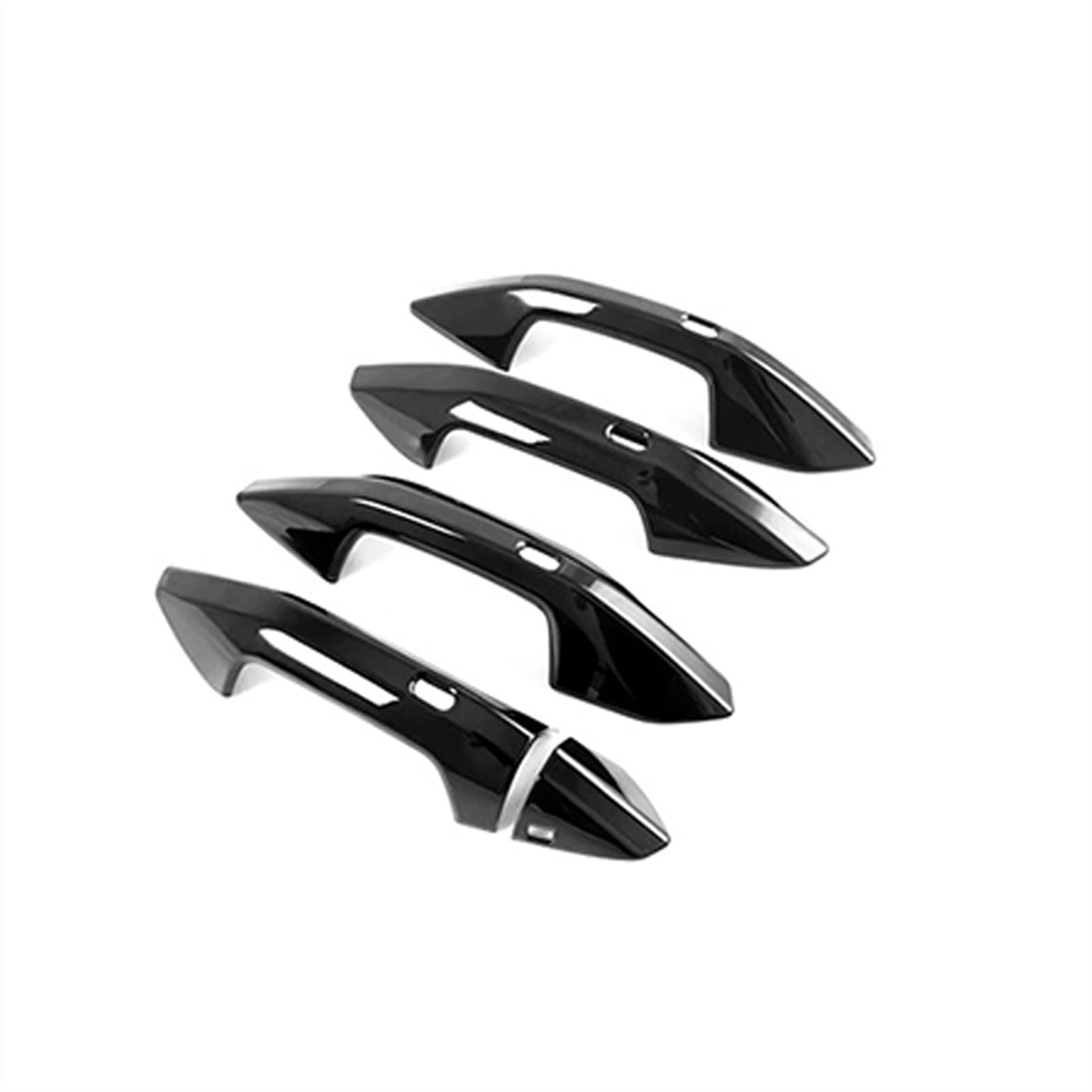 Fahbstr 2 Car Inner Handle For A3 A3l 021 Car Styling Carbon Fiber Exterior Door Handle Sequins Decoration Protection Covers Stickers(2)