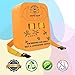 Water Gear Back Float for Kids Safety Pool Swimming - Toddlers Bubble Belt Swim Trainer Equipment - One Piece Floating Foam Backpack - Kids Toddler Children Swimming Lesson/Training Floaters - Orange