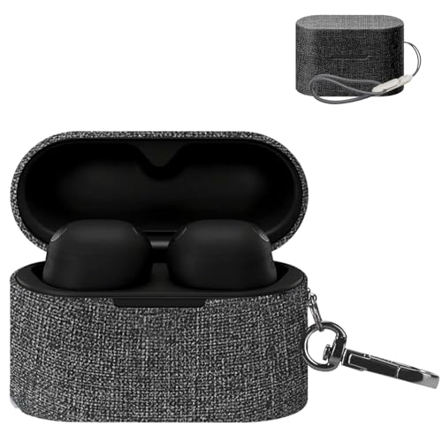 �\�j�[(SONY) WF-1000XM6 �P�[�X PC�{�z�ڒ� �n�C�u���b�h �ϏՌ� �����h�~ �L�Y�h�~ �h�o �y�� �t�@�u���b�N�� ������� �C���z���ی�J�o�[ �[�d�Ή� �X�g���b�v�Ή��i�O���[�j