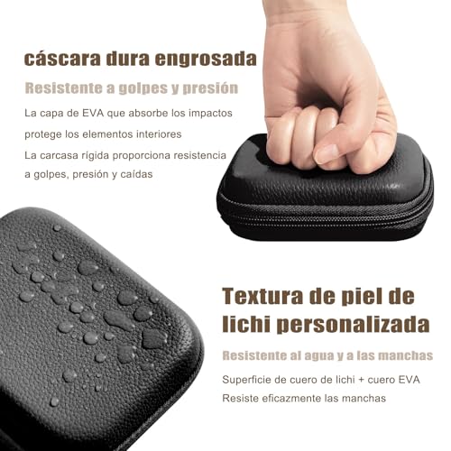 Funda para cámara digital STARGAZ compacta negra miniatura 4