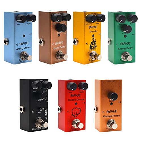 Image of CALANDIS Guitar Pedal Accessories Compact Parts 9V Dc Mini for Electric Guitar Bass for Ultimate Drive
