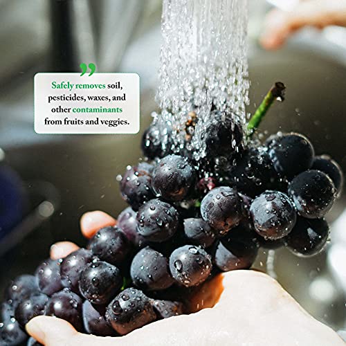 Bayes High-Performance Produce Wash - Fruit and Vegetable Cleaner, Helps Remove Harmful Residue - 16 oz