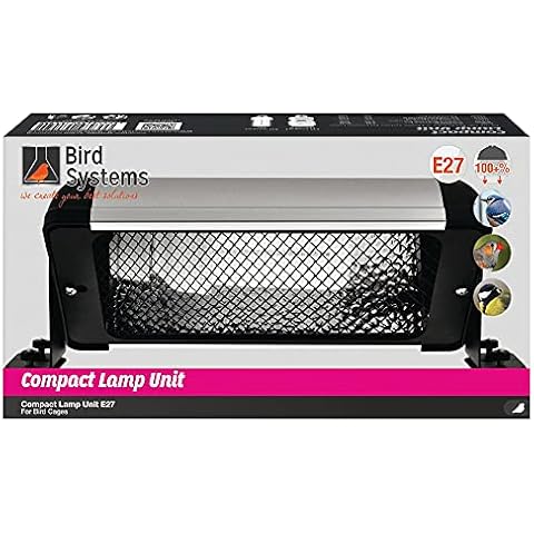 Bird Systems Compact UV Lamp Holder for Bird Cages Cover