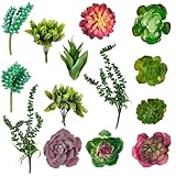 Elección de regalo perfecta:el juego de cactus artificiales es un regalo considerado para los cumpleaños., aniversarios, Navidad, Día de la Madre, o para cualquiera que disfrute de la vegetación sin el mantenimiento