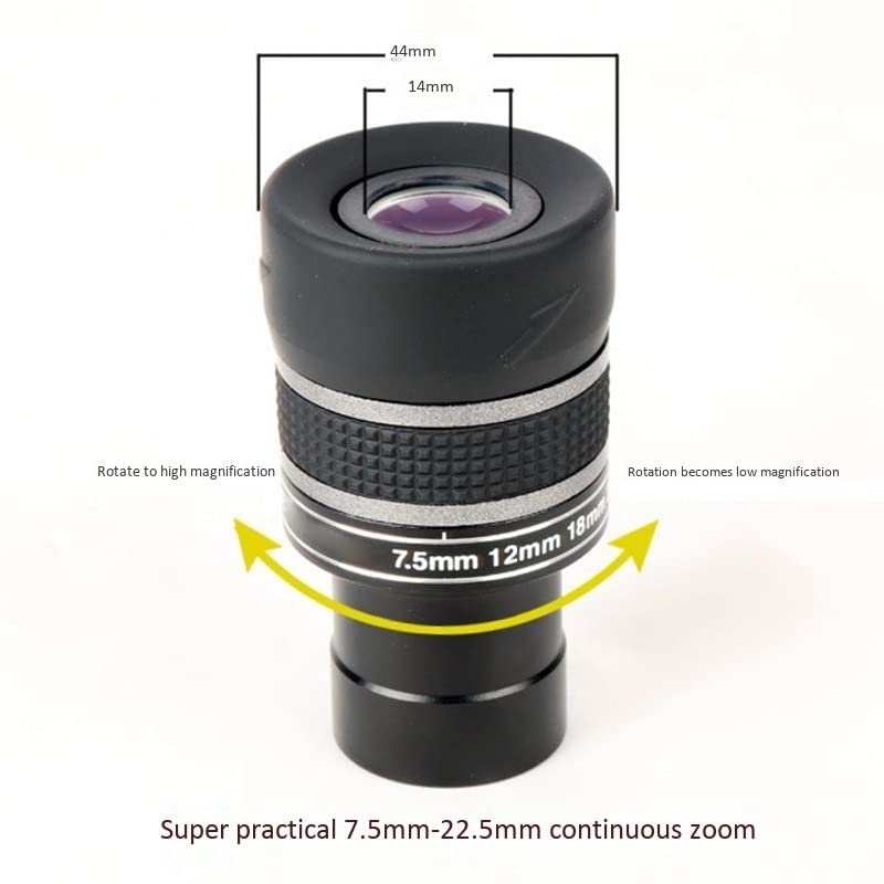 Ocular del telescopio zoom de aumento alto regulable para astronomía 4