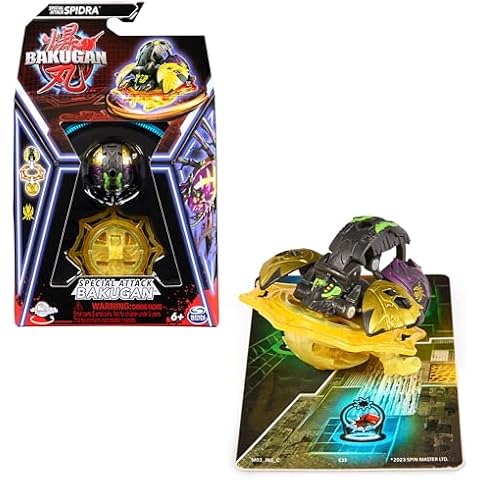 BAKUGAN Spidra Figurine d'action Cover