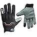 Produktbild LDM Avent-X Motorrad Handschuhe Wasserdicht | Schutzhandschuhe in Schwarz | Touchscreenhandschuhe winddicht und Warm für Winter | Gepanzerte Motorradhandschuhe