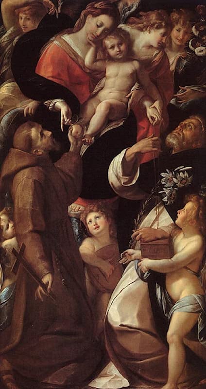 Toile peinture murale Procaccini de Giulio Cesare - Impression haute définition 60x90
