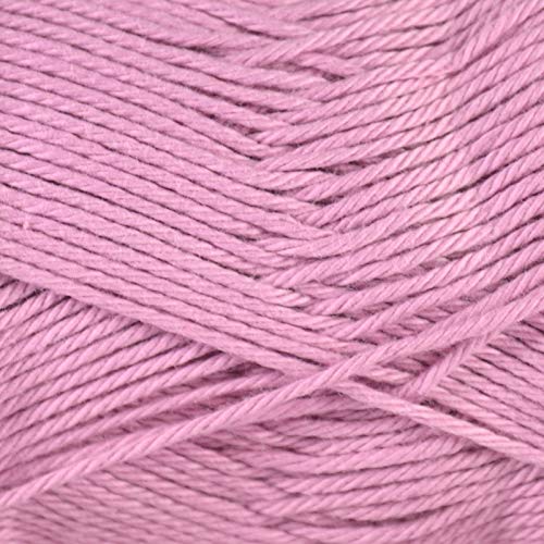 James C Brett It's Pure Cotton DK Yarn - 100% Cotton Double Knitting & Crochet Wool - 100g Ball (Dusky Rose)