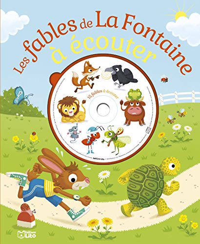Fables la Fontaine à Ecouter avec un CD -Dès 5 ans