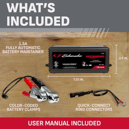 Schumacher Electric SC1355 Motorcycle Battery Maintainer