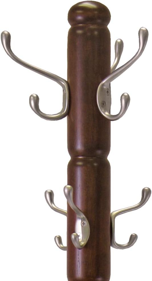 Winsome Wood Jera Coat Tree, Cappuccino