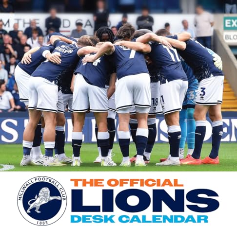 OFFICIAL MILLWALL FC DESK CALENDAR 2024