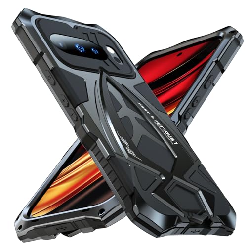 Coque aluminium Pixel 9 Pro protection intégrale blindée en alliage haut de gamme