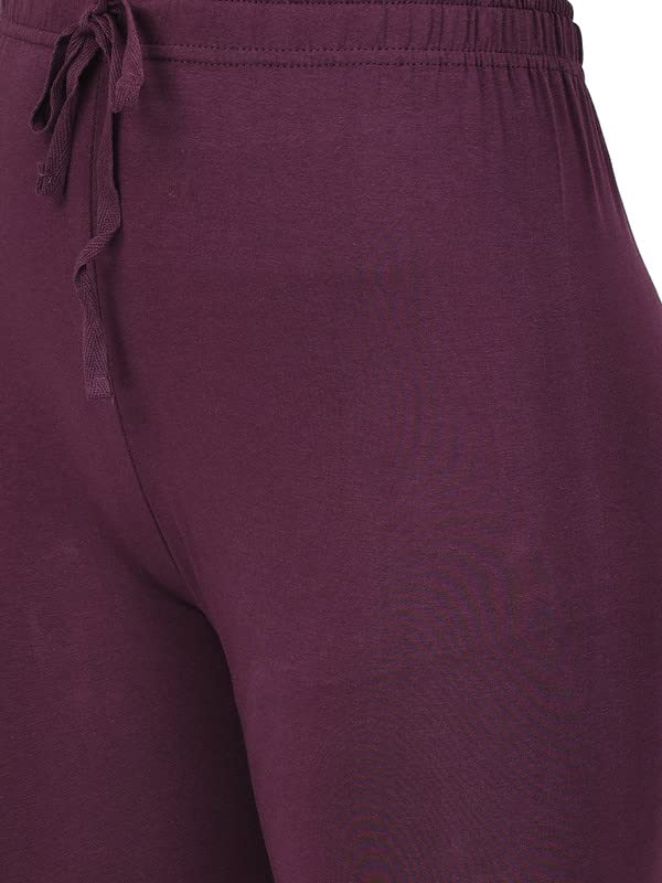 Image of Robinbosky Cotton Churidhar Leggings for Women - Stylish, Stretchable & Flattering Fit for All-Day Comfort