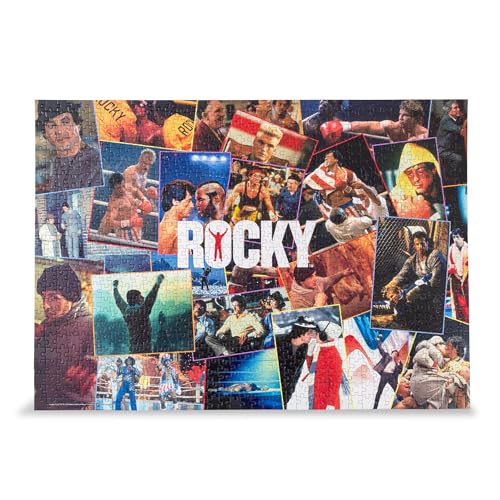 Rompecabezas de 1000 piezas Rocky Movie Collage | Juegos y Juguetes | 28 x 20 pulgadas miniatura 4