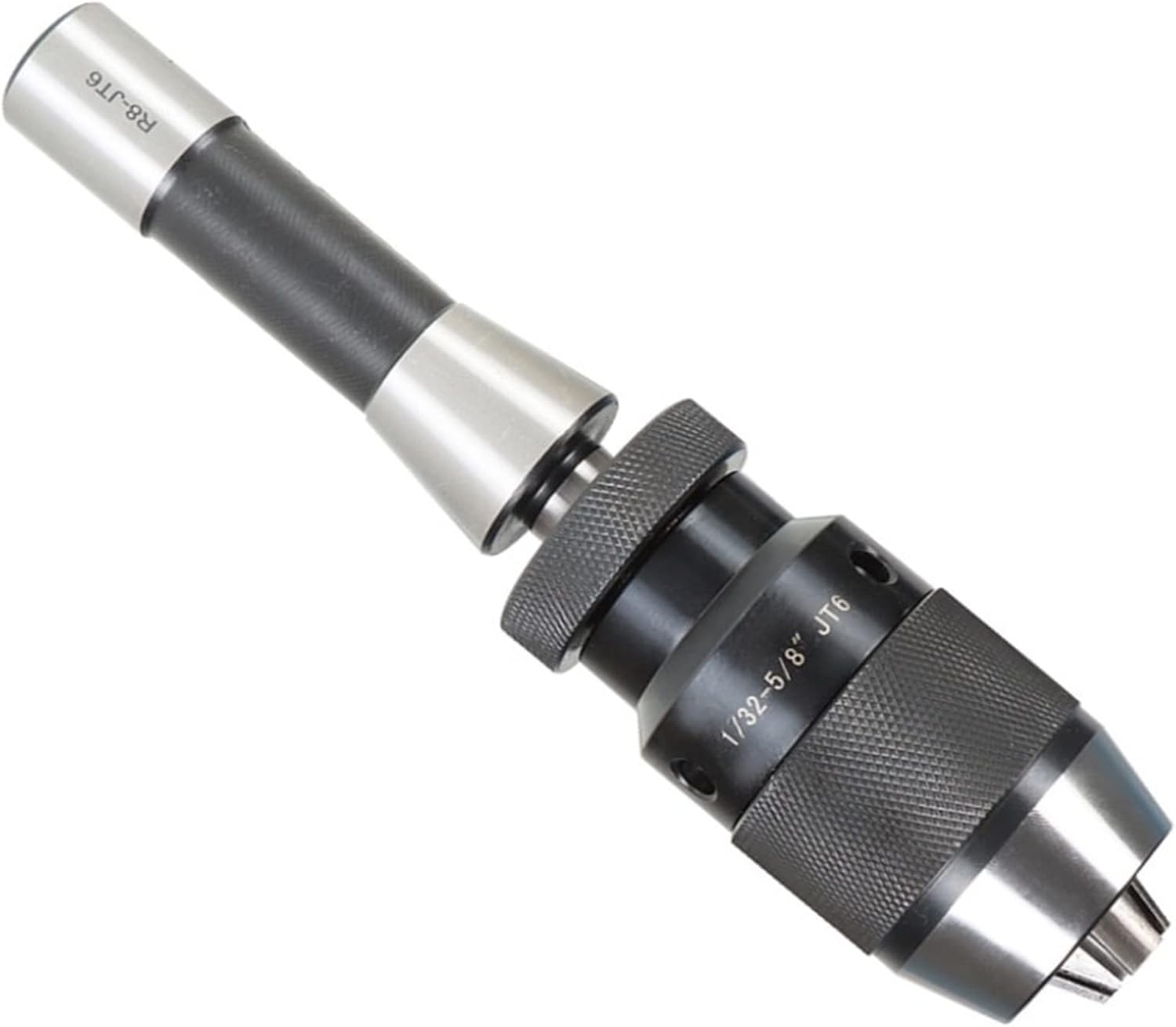 findmall 1/32-5/8 Keyless Heavy Duty Drill Chuck With R8 Shank Adapter Self Tighten