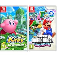 Kirby and the Forgotten Land (Nintendo Switch) & Super Mario Bros. Wonder