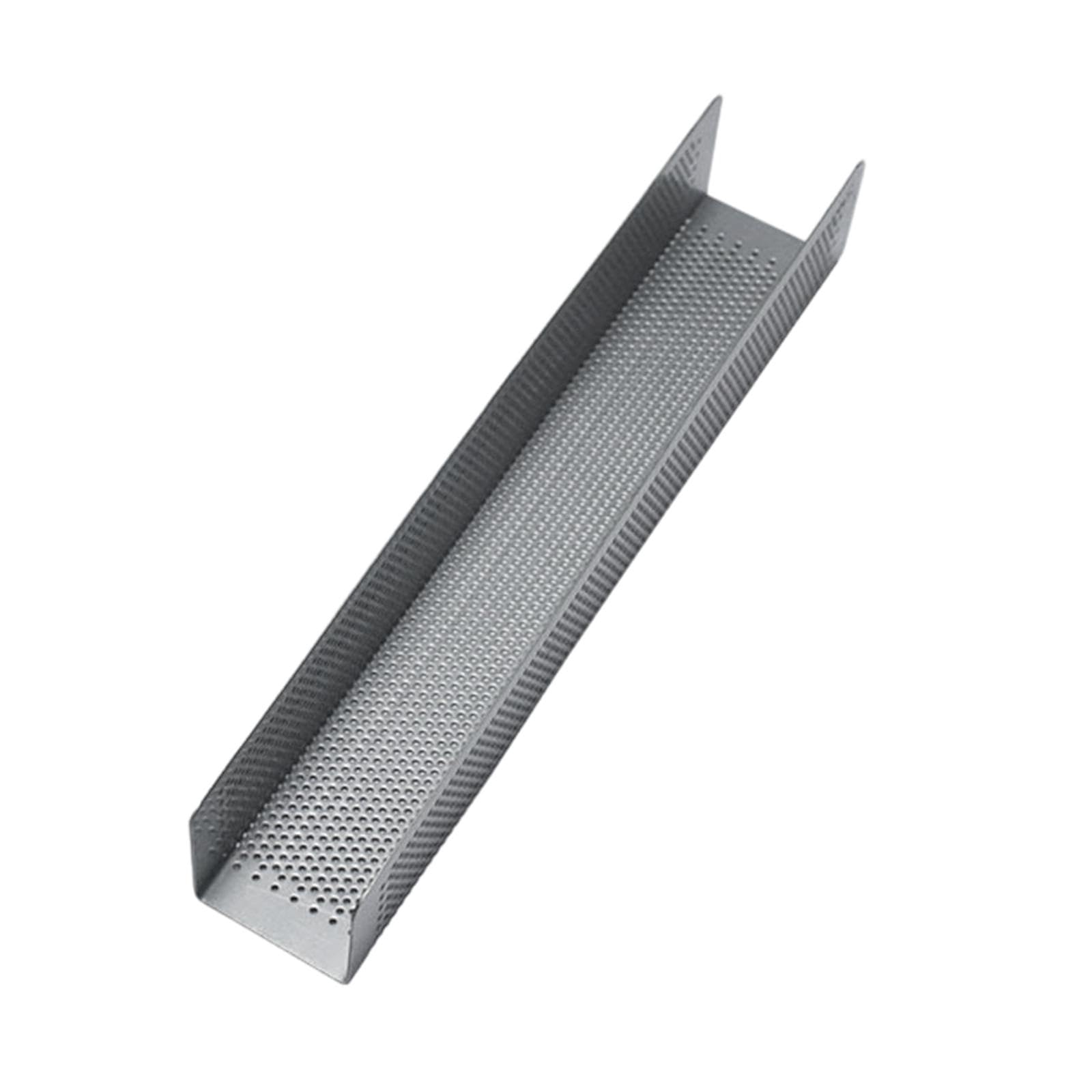 U Shape Molde de Acero Inoxidable para Galletas Antiadherente con Bandeja Perforada para Pasteles Y Pan Hojaldrado Resistente Al Adecuado, 25 Cm X 4 Cm X 4 Cm