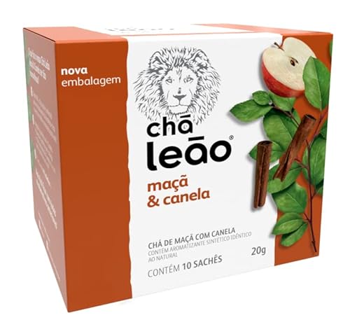 Cha Leao Maca Canela 10 saches