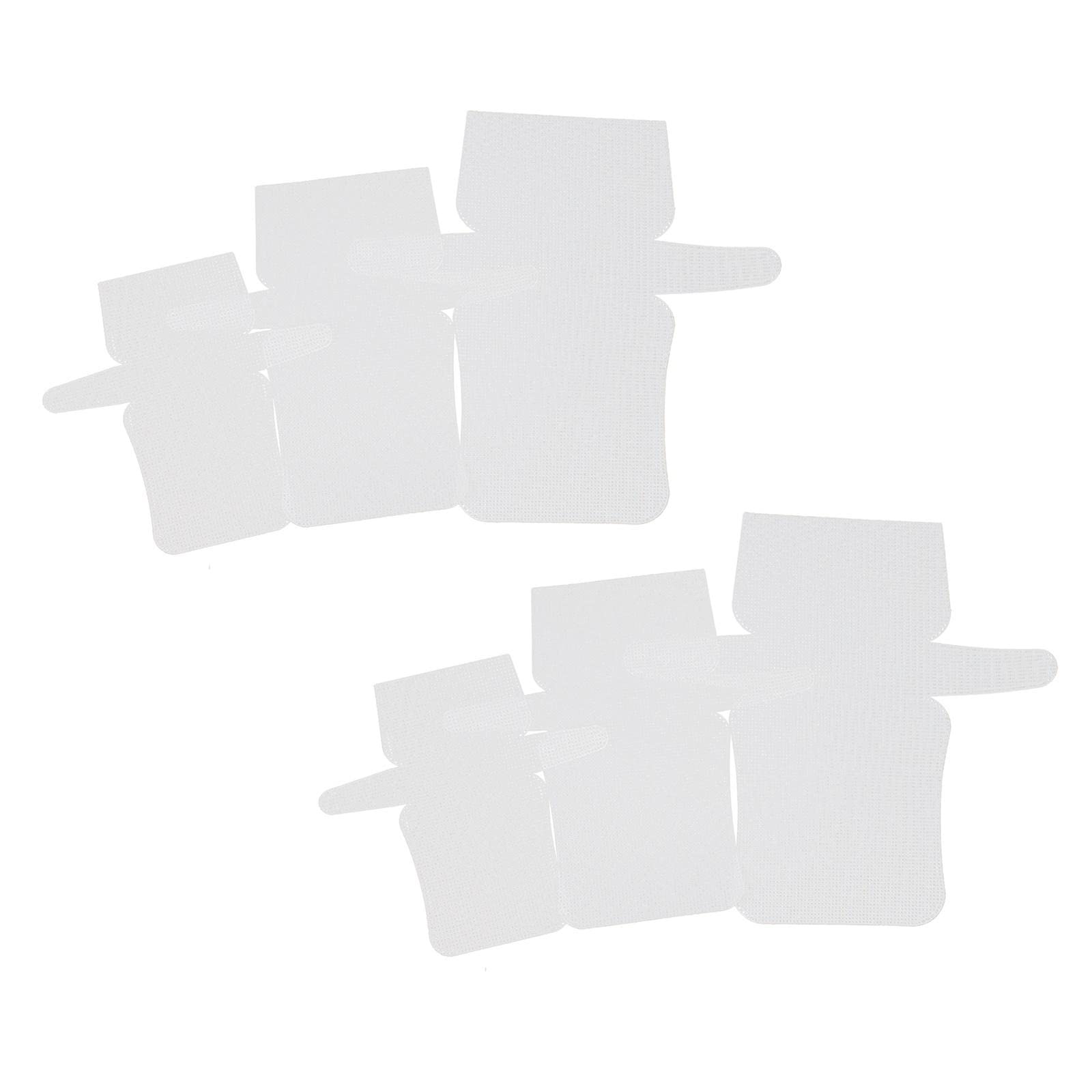 6 x Mesh Clear PVC Canvas Sheets for Bag Embroidery Knit Purse Rectangle Needlecrafts & Yarn | Rug Making | Latch Hooking | Latch Hooking Kits-image-47