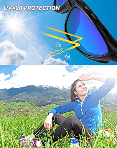 BEACOOL Polarized Sports Sunglasses for Men Women Youth Motorcycle Safety Driving Riding Military Goggles TAC Glasses 5