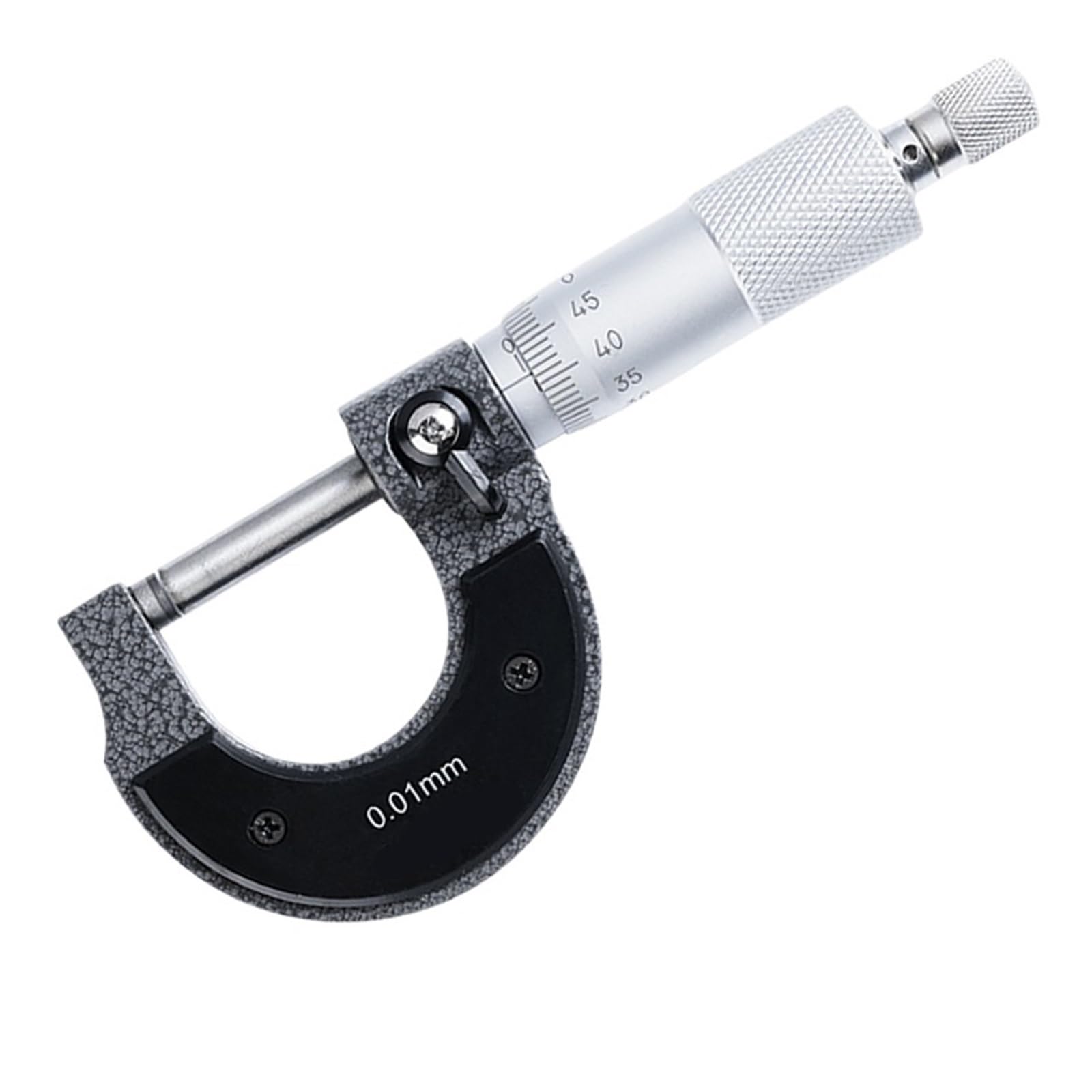 Precyzyjny mikrometr 0-25 mm, miernik metryczny o średnicy zewnętrznej 0,01 mm, przyrząd pomiarowy (50 mm-75 mm)