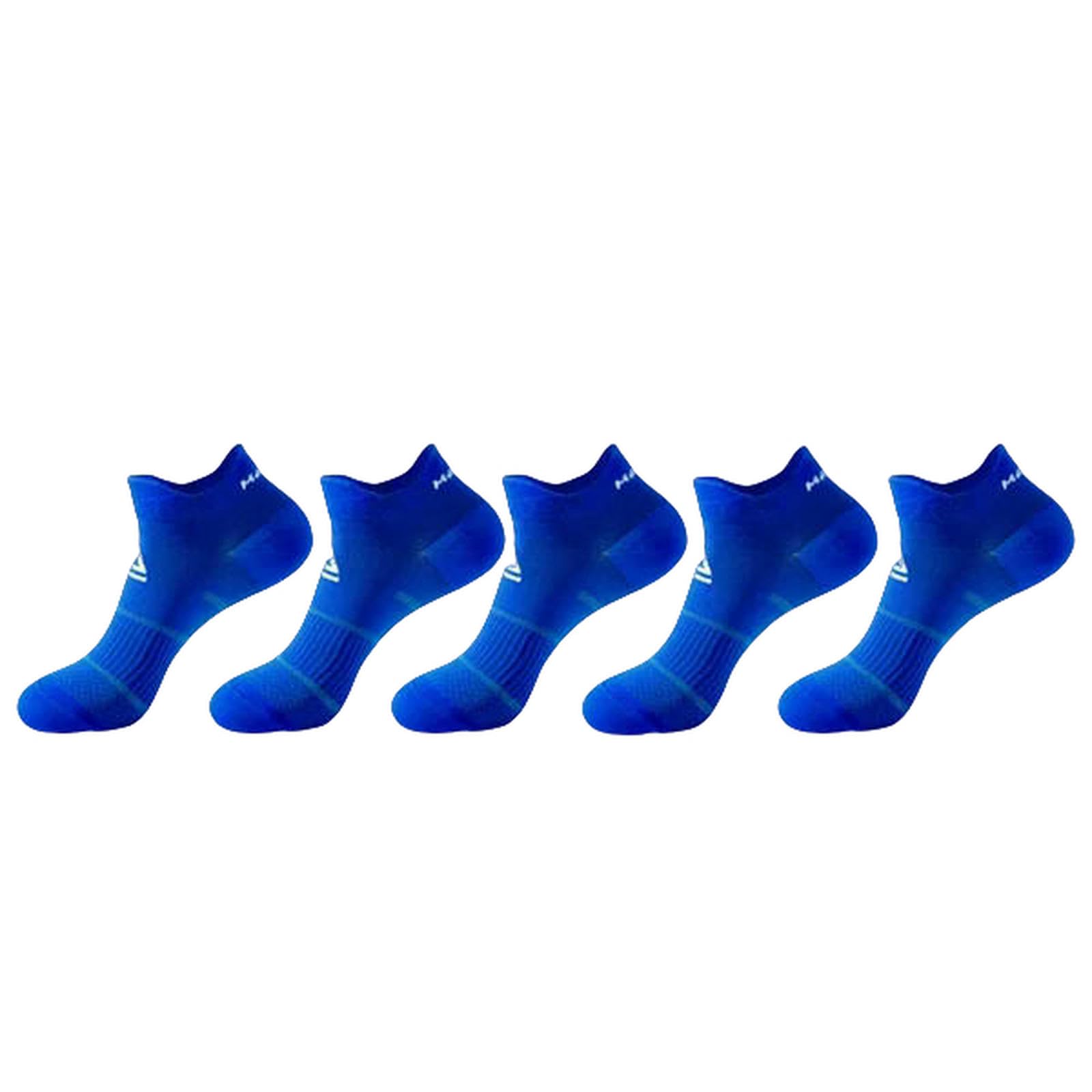 Chaussette 5 Paires Homme Sport Chaussettes en Nylon Compression Sueur