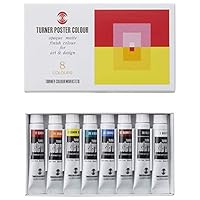 Amazon | ターナー色彩(Turner Color) ポスターカラー 13本(12色