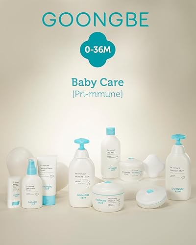 Miniatura 7 de GOONGBE Baby Skincare Duo Set - Cuidado de la piel coreano para bebés y artículos esenciales para el baño - Champú y baño, loción Moisutre - Lavado