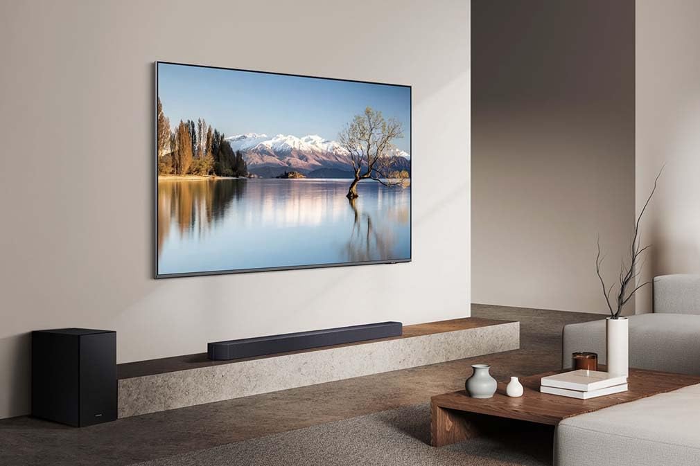 Samsung HW-Q610GF Q-Series 3.1.2-Kanal-Soundbar für Fernseher, TV-Lautsprecher mit kabellosem 6,5"-Subwoofer, Dolby Atmos und DTS:X, Q-Symphony, Game Mode Pro