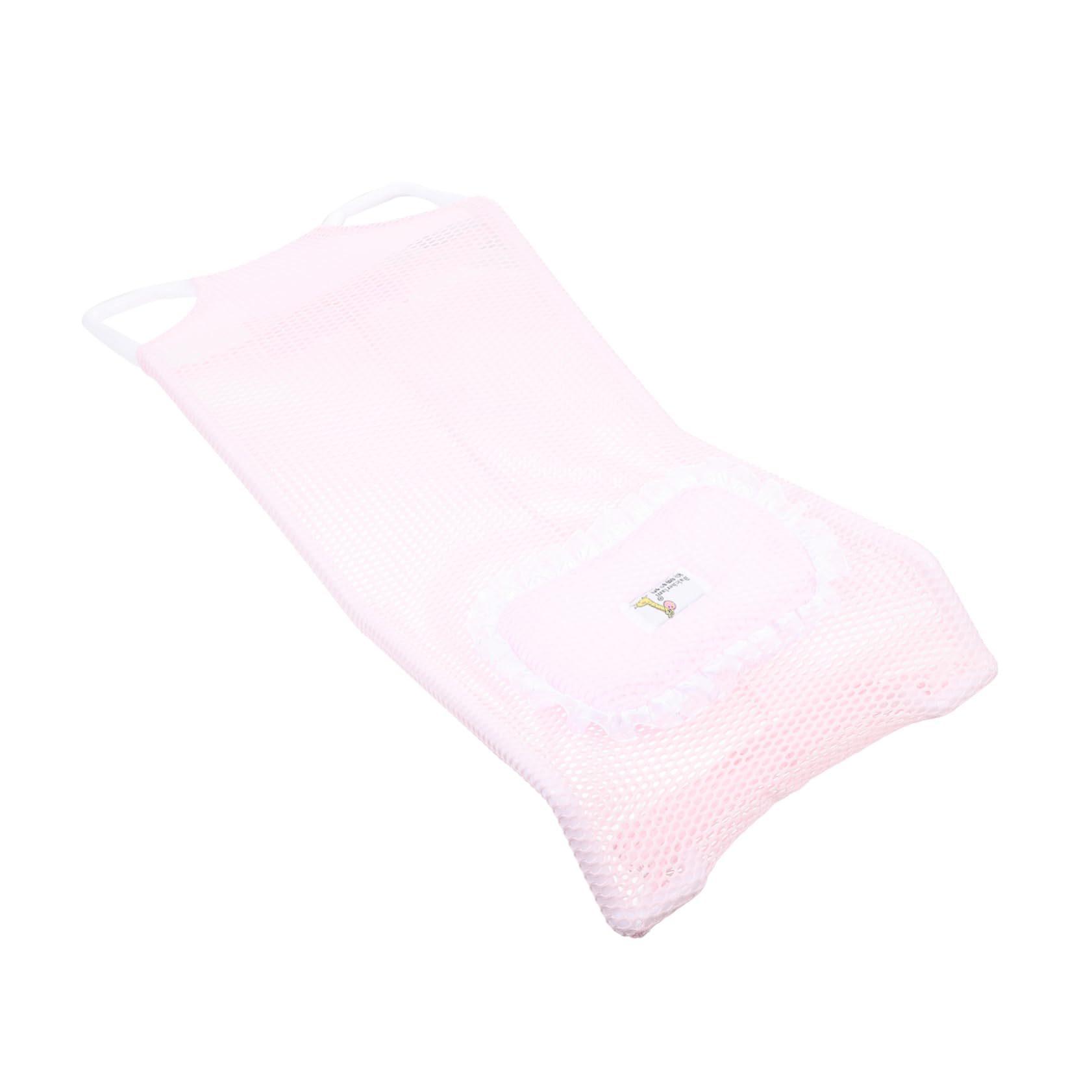 CIMAXIC Newborn Bath Support Mat Skid Bathtub Mesh Pad Ergonomic Design for Safe Bathing Lightweight Portable Bathing Net for Boy Girl for Home Travel Use