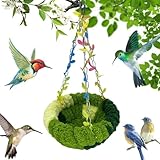 Hogvinnatil Luguggon Lit de perruche | Coussin de blottis | Hamac pour oiseaux de luxe