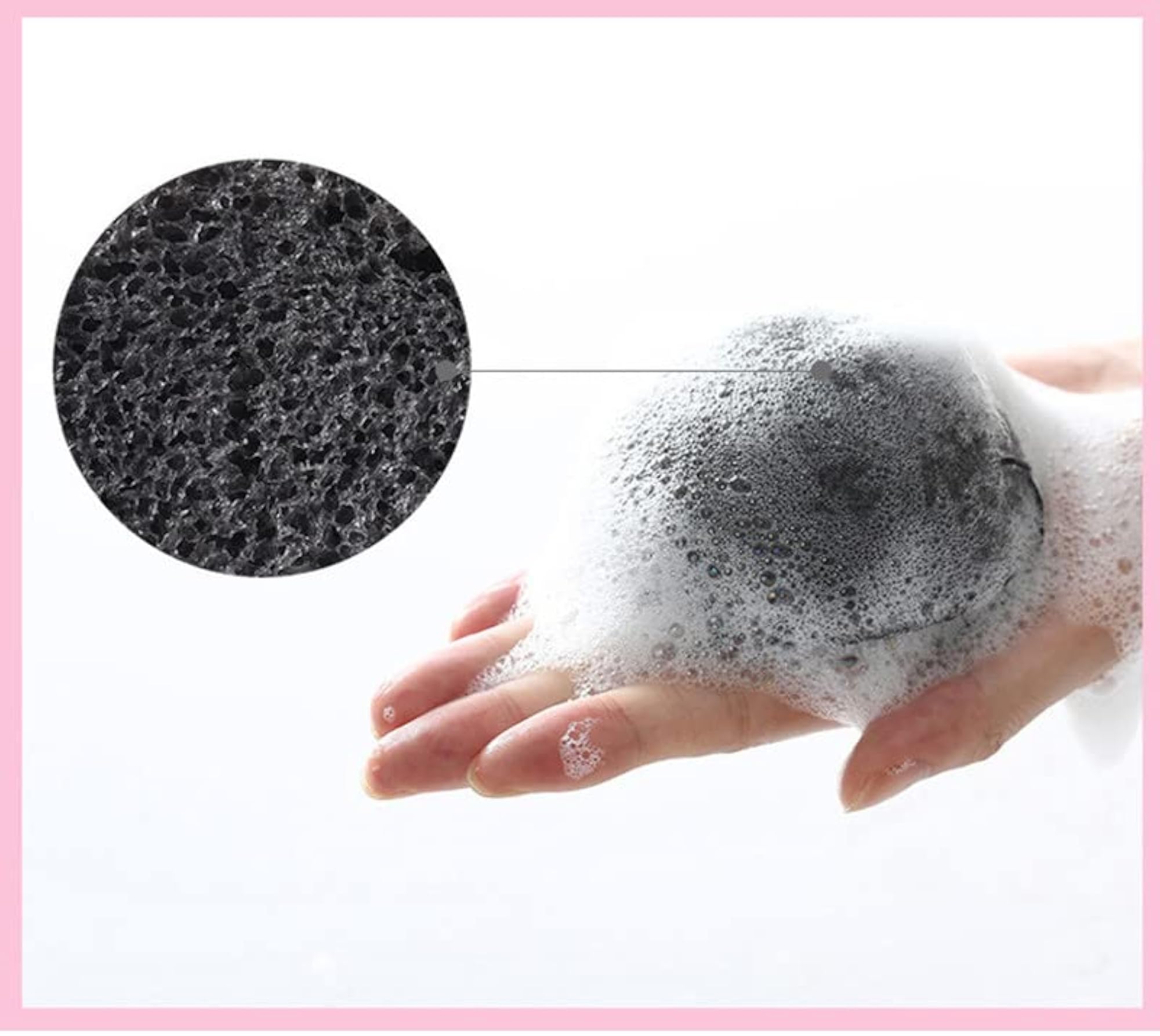 Konjac Facial Sponges Set of 4