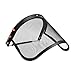Esquirla Face Shield and Bracket Combo Steel Wire Visor for Hard Hat Protector when You Are Trimming Garden or Logging Black Accessories