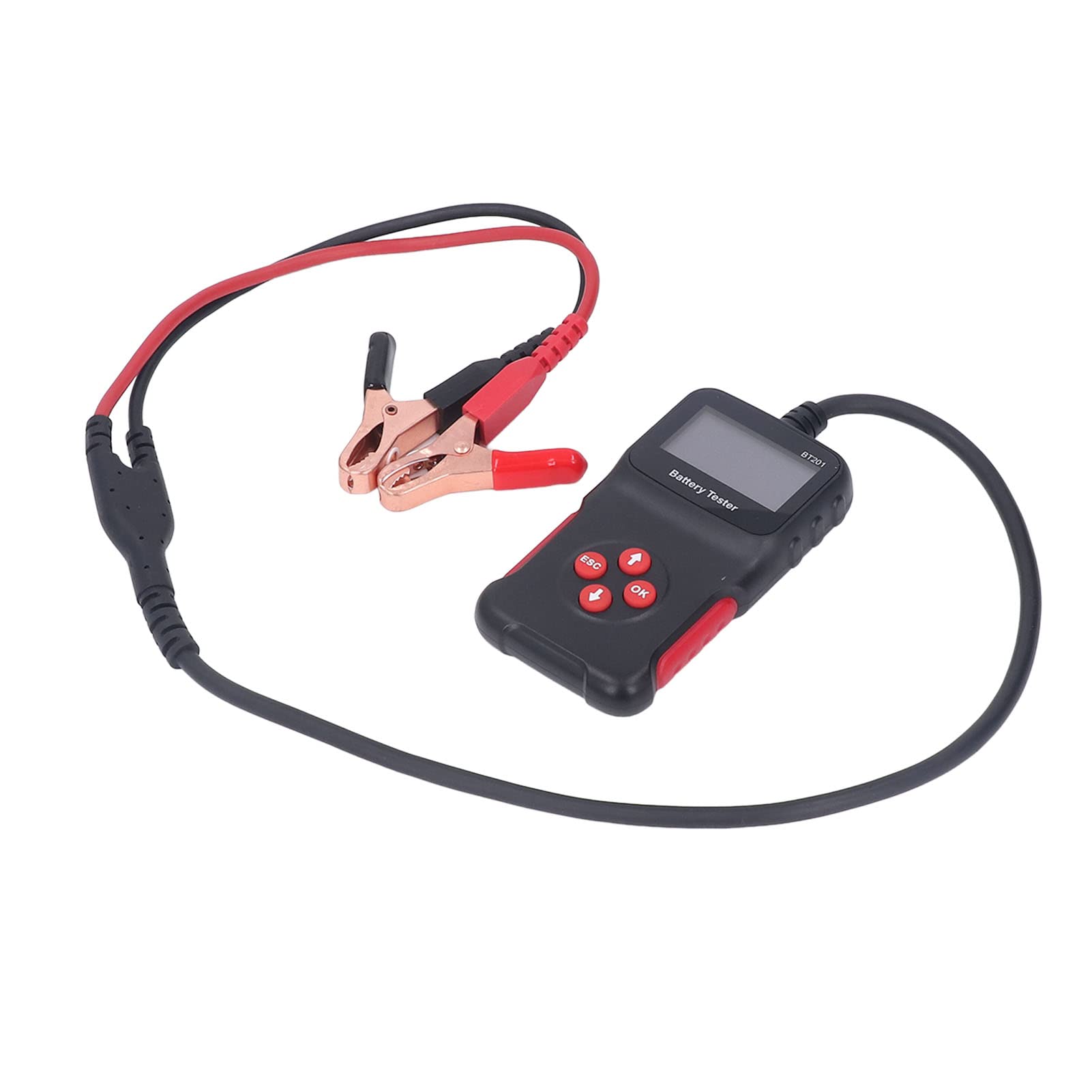 1 PC Batería de automóvil Probador, probador de batería de automóvil, probador de batería de automóvil 12V de Carga automática Analizador 100 CCA a 2000 CCA para