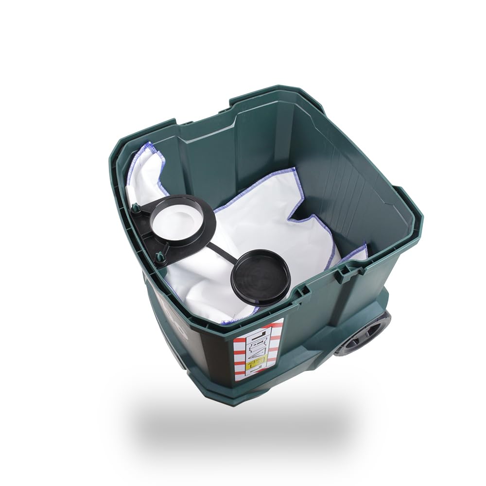 MisterVac | 5 sacchetti per aspirapolvere compatibili con Metabo ASA 30 L PC