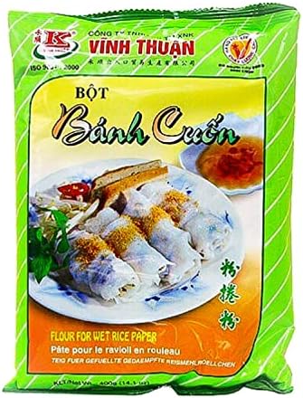 vinh thuan bot banh cuon (flour for wet rice paper) - 14.01oz [6 units] (8934734082037) image 5