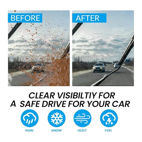 Limpiaparabrisas para Tesla Model X 2015-2022 que elimina marcas de agua 6