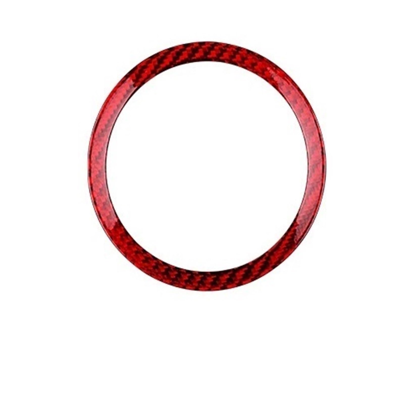 Vetjmua Steering Wheel Red Interior Trim For Chevrolet For Camaro 2016 2017 2018 2019 2020 2021 2022 2023 Car Interior Trim Red Black Sticker Real Carbon Fiber Cover Trim Sticker