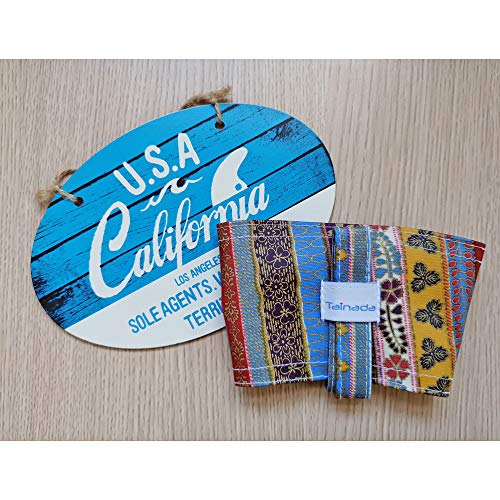 Image of Portable Coffee & Boba Cup Sleeve Strap w /Straw Loop (Ethnic Pattern)