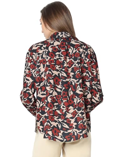 Image of VERO Moda Women Floral Print Shirt | Long Sleeve | Regular Fit